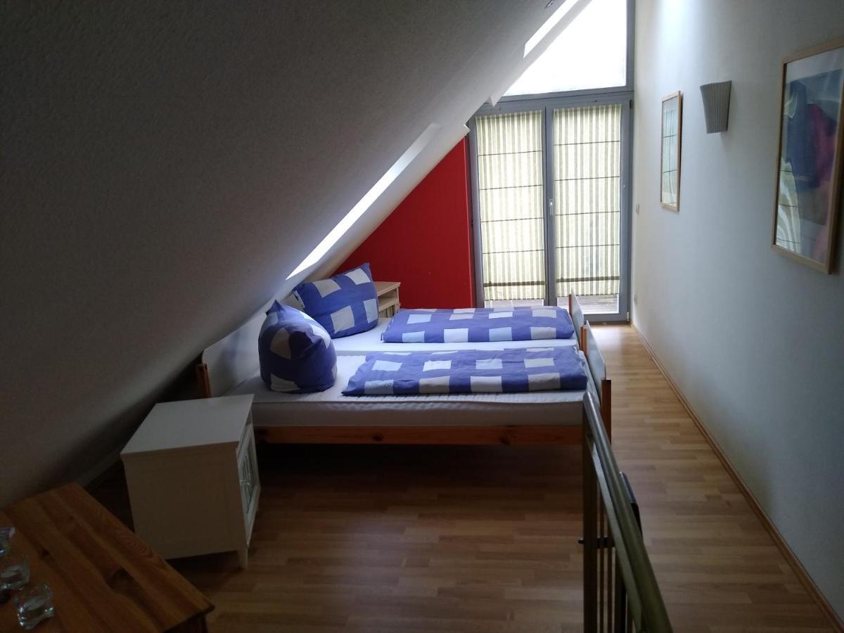 Maisonettewohnung Auf 2 Etagen Mit Zwei Balkonen Barth Luaran gambar