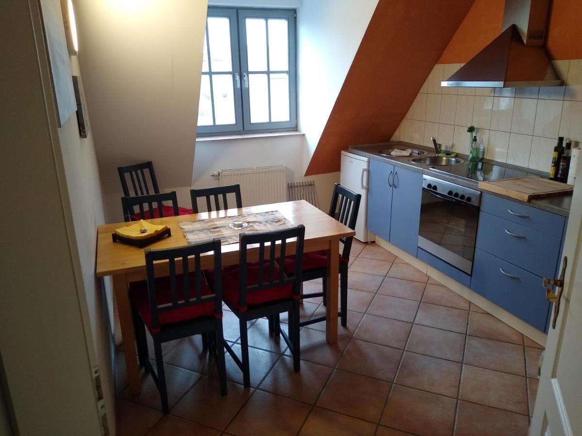 Maisonettewohnung Auf 2 Etagen Mit Zwei Balkonen Barth Luaran gambar